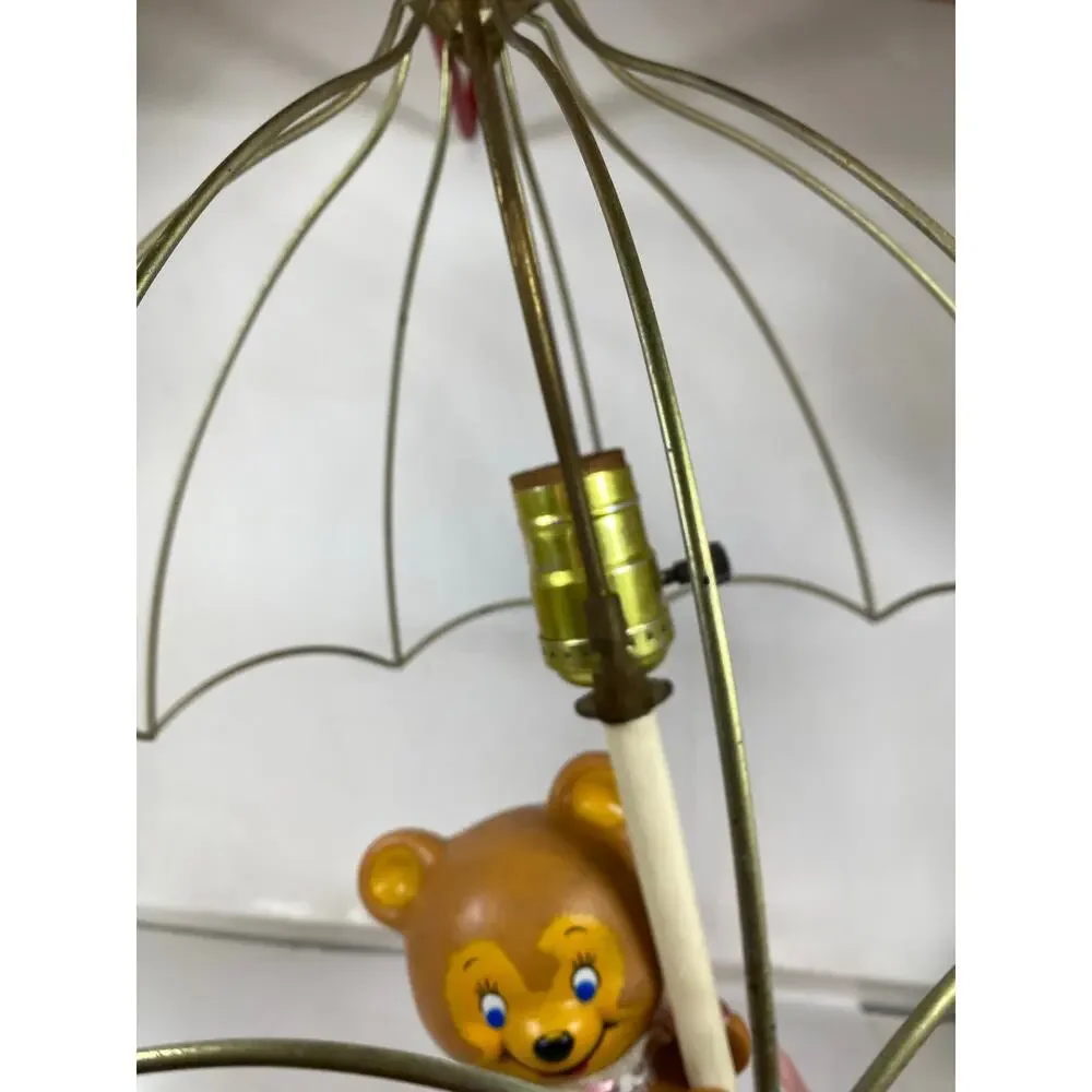 Rare and Wonderful Rainy Day Bear Lamp Dolly Toy Co